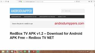 Redbox TV APK  Download Redbox TV 2019 for APK v12  Android   iOS iPhone [upl. by Seuqramed160]