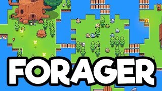 Forager Gameplay Impressions  Starting Up Our Crafting Building Empire [upl. by Ibmab501]