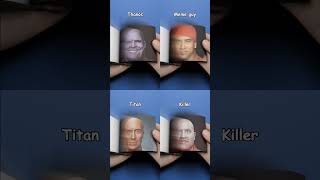 When The Four Rocks Changed Into Meme Funny FlipBook dwaynejohnson meme flipbook shorts [upl. by Ateuqal]