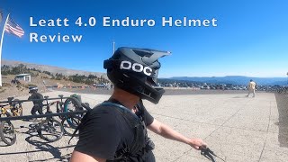 Review of the Leatt MTB 40 Enduro V21 Helmet Best big head helmet [upl. by Einreb]