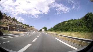 driving over the highest bridge of europe [upl. by Naginnarb759]