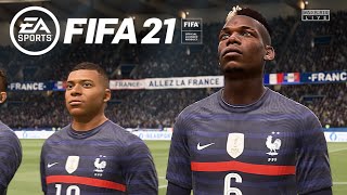 FRANCE  ALLEMAGNE  FIFA 21 Gameplay PC [upl. by Nerreg]