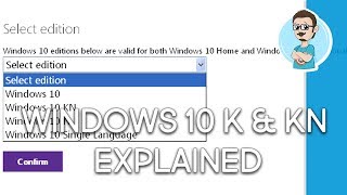 quotNquot or quotKNquot Edition of Windows Explained [upl. by Mccartan]