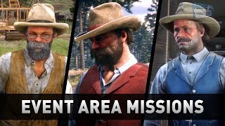 Red Dead Redemption 2  All Evolving Area Events amp Missions [upl. by Konikow]