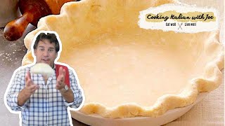 Worlds Best Pie Crust  Cooking Italian with Joe [upl. by Mara453]