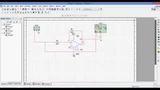 Simulation of Inverting Amplifier in Multisim [upl. by Cesaro885]