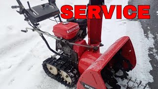 HOW To SERVICE Honda Snowblower Service PositionsPOINTS To Check HondaSnowblowerEnthusiasts311 [upl. by Lowney]