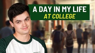 Day in the Life at College [upl. by Ellinad]