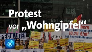 Wohnungen gesucht Regierung veranstaltet quotWohngipfelquot [upl. by Aniarrol]