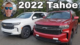 2022 Chevrolet Tahoe LT amp RST  Whats the difference [upl. by Doretta]