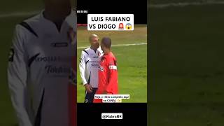 Luís Fabiano vs Diego a treta KKKK futebol shorts [upl. by Lewert]