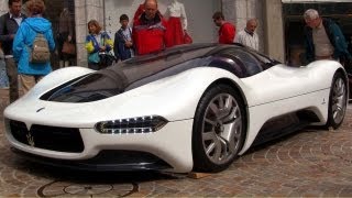 2005 Maserati Birdcage 75th Anniversary Concept Car [upl. by Alletneuq]