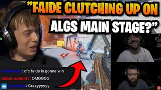 what happens when Respawn INVITED Faide to play NEW Solos Mode vs other Streamers in ALGS LAN [upl. by Slyke]