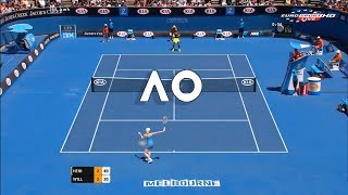 Tennis elbow 2013 GAMEPLAY  Justine Henin vs Serena Williams AO 2018 [upl. by Walker]