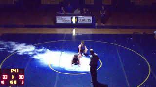 DelavanDarien High School vs Clinton High School Wrestling [upl. by Harac]