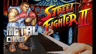 Street Fighter II Balrog Theme Synth METAL Remix [upl. by Lorolla745]