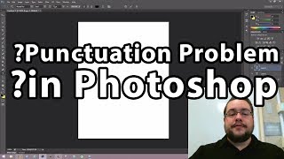 Punctuation Problem in Photoshop [upl. by Janka]