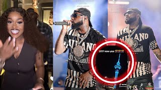 Davido SHUTDOWN NEW YEAR EVE in Ethiopia as Davido Wife CHIOMA Support Tunegee in UK [upl. by Nola]