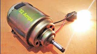 Free Energy Generator from 12V Motor 500W  For Wind Generators [upl. by Dib]