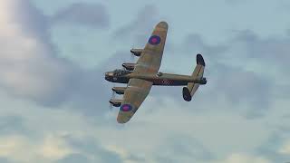 AirtoAir Lancaster Flight  Canadian Warplane Heritage Museum [upl. by Ynwat]