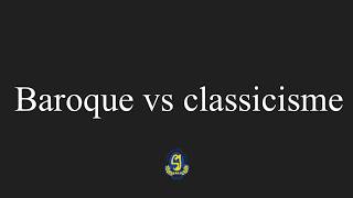 baroque vs classique [upl. by Klusek]