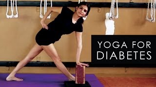 Iyengar Yoga Exercises For Diabetes Mellitus Type 2 [upl. by Noitsuj]