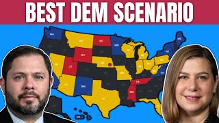 2024 Senate  Best Case Scenario For Democrats  January [upl. by Melmon]