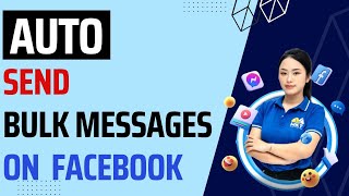 Auto Send Messages On Facebook To Potential Customer  Bulk Messages Sender [upl. by Albur]