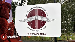 Te Kura Kaupapa Māori o Ngā Papaonekura officially opens [upl. by Mehala]