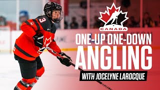 HC SKILLS SPOTLIGHT  Jocelyne Larocque shows you one move to get up the ice quickly [upl. by Dworman27]