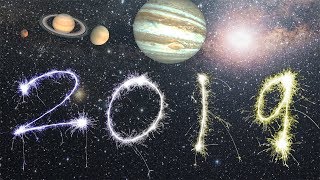 Das Astronomische Jahr 2019  die Jahresvorschau [upl. by Alby]