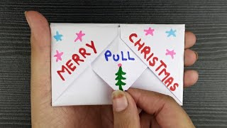 How to make a Christmas Card  Christmas Cards  Card Making  Christmas Drawing  Christmas 2022 [upl. by Aleirbag]