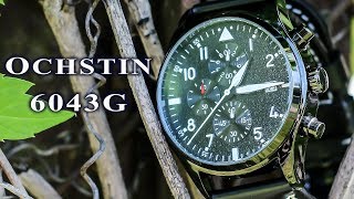 Ochstin 6043G chronograph review 74 [upl. by Yntrok]