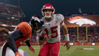 Kansas City Chiefs vs Denver Broncos  NFL 182022 Full Game Highlights  NFL Week 18 Madden 22 [upl. by Crane]