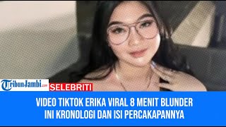 Viral Konten TikTokers Erika Putri [upl. by Ydnes]