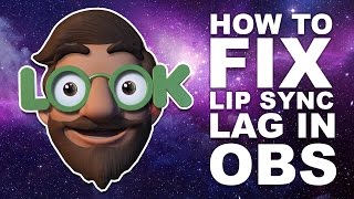 Adobe Character Animator Tutorial How to fix lip sync lag in OBS [upl. by Costanzia]