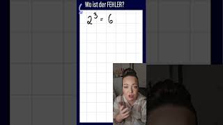 Wo ist der Fehler  pt 2 mathe [upl. by Iago]