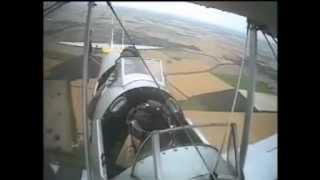 14 year old flies tiger moth in Duxford [upl. by Waldman583]