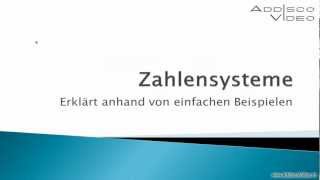 Zahlensysteme  Erklärung und Umrechung mit Beispielen Dezimal amp Hexadezimal [upl. by Rubens]