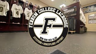 Ferrum College Mens Lacrosse Locker Room The Panthers Den [upl. by Eryt95]