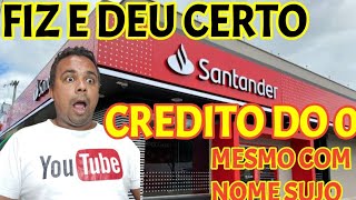 SANTANDER TENHA CREDITO ASSIM [upl. by Ragas]