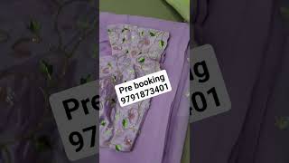 lavender handwork saree tamil song love music 9791873401 [upl. by Mollie]