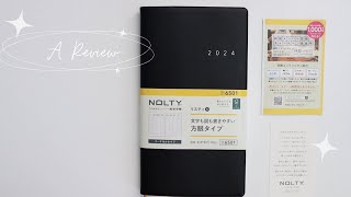 2024 PLANNER  NOLTY 6501  VERTICAL WEEKLY  PLANNER REVIEW [upl. by Aimit]