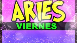 ARIES HOROSCOPO HOY DIA VIERNES [upl. by Ybreh]