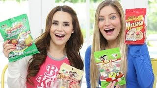 TRYING MEXICAN CANDY w iJustine [upl. by Domella]