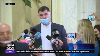 De ce nu poartă mască deputatul PSD Daniel Ghiță „Eu nu știu că e declarată pandemie în România” [upl. by Jdavie]