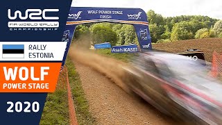 WRC  Rally Estonia 2020 WOLF POWER STAGE Highlights [upl. by Idola898]