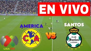 PES 2021🔴EN VIVO CF América VS Santos I⚽MéxicoLiga MX 2024 PARTIDO COMPLETO🏆 EN VIVO HOY [upl. by Jessi420]