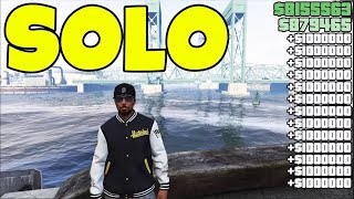 •SOLO• GTA 5 30000000 MONEY GLITCH NEW Unlimited Money Everyone Glitch All Consoles [upl. by Lasorella]