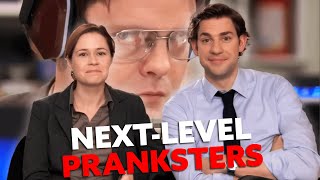 jim and pam masters of pranking  The Office US  Comedy Bites [upl. by Atiroc]